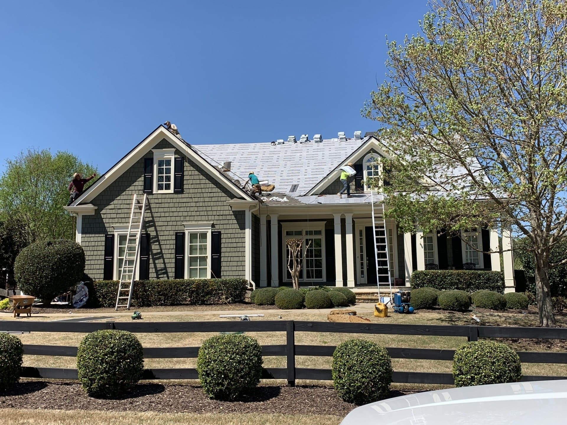 Roofing project